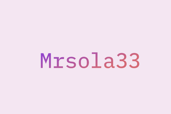 Mrsola33